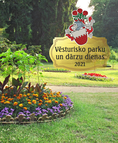 Vēsturisko parku un dārzu dienas Vecaucauces muižas parkā 3. un 4. jūlijā